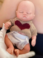 Image of Reborn Baby Dolls Saskia 10 Inch Silicone Reborn Baby Boy |
