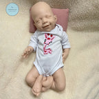 Image of Reborn Baby Dolls Soft Lifelike Silicone Reborn Baby Girl 45Cm