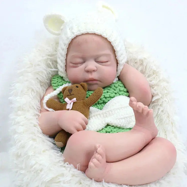 Image of Reborn Baby Dolls Soft Silicon Reborn Dolls Baby Toy Full Body