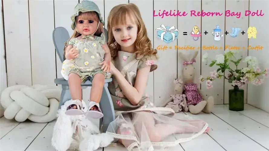 Image of Reborn Baby Dolls Soft Silicon Reborn Dolls Baby Toy Full Body