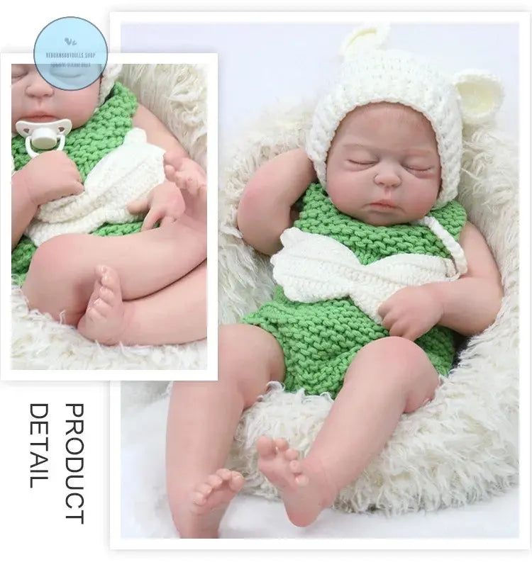 Image of Reborn Baby Dolls Soft Silicon Reborn Dolls Baby Toy Full Body