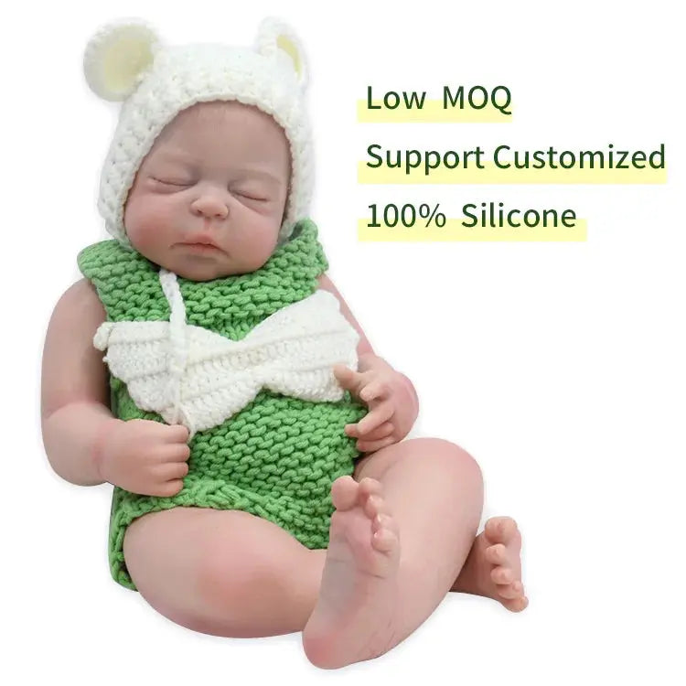 Image of Reborn Baby Dolls Soft Silicon Reborn Dolls Baby Toy Full Body
