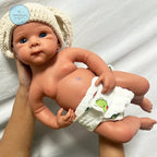 Image of Reborn Baby Dolls Unpainted 19" 100% Solid Platinum Silicone Reborn