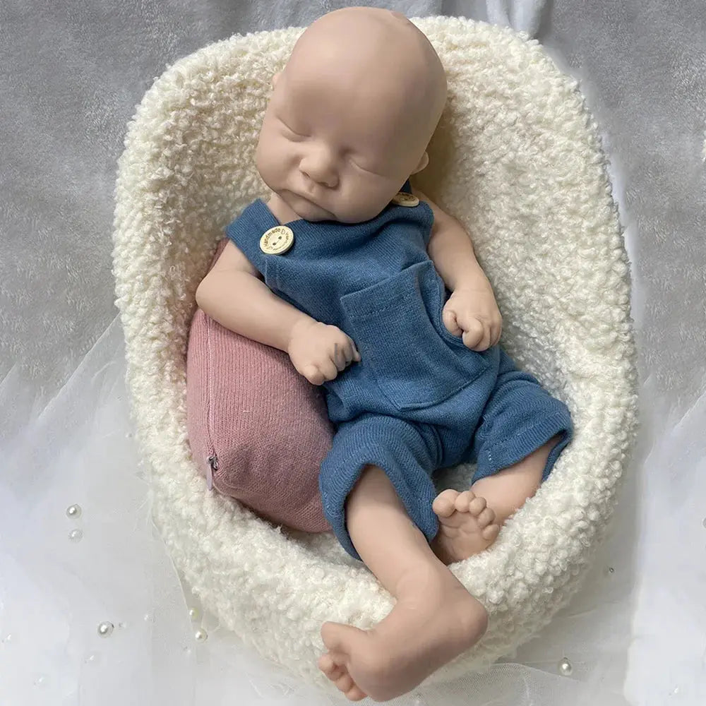 Image of Reborn Baby Dolls Unpainted/Painted 18Inch Reborn Doll Full Solid