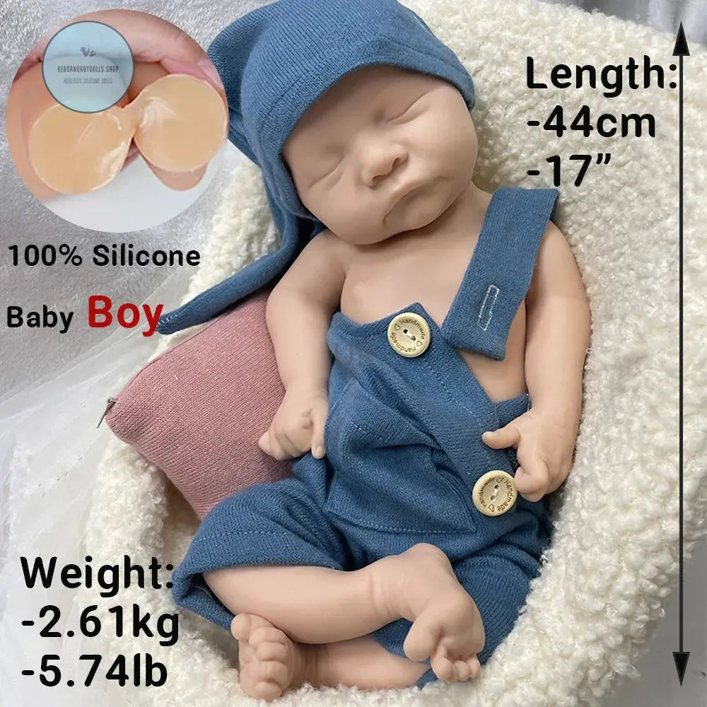 Image of Reborn Baby Dolls Unpainted/Painted 18Inch Reborn Doll Full Solid