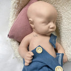 Image of Reborn Baby Dolls Unpainted/Painted 18Inch Reborn Doll Full Solid