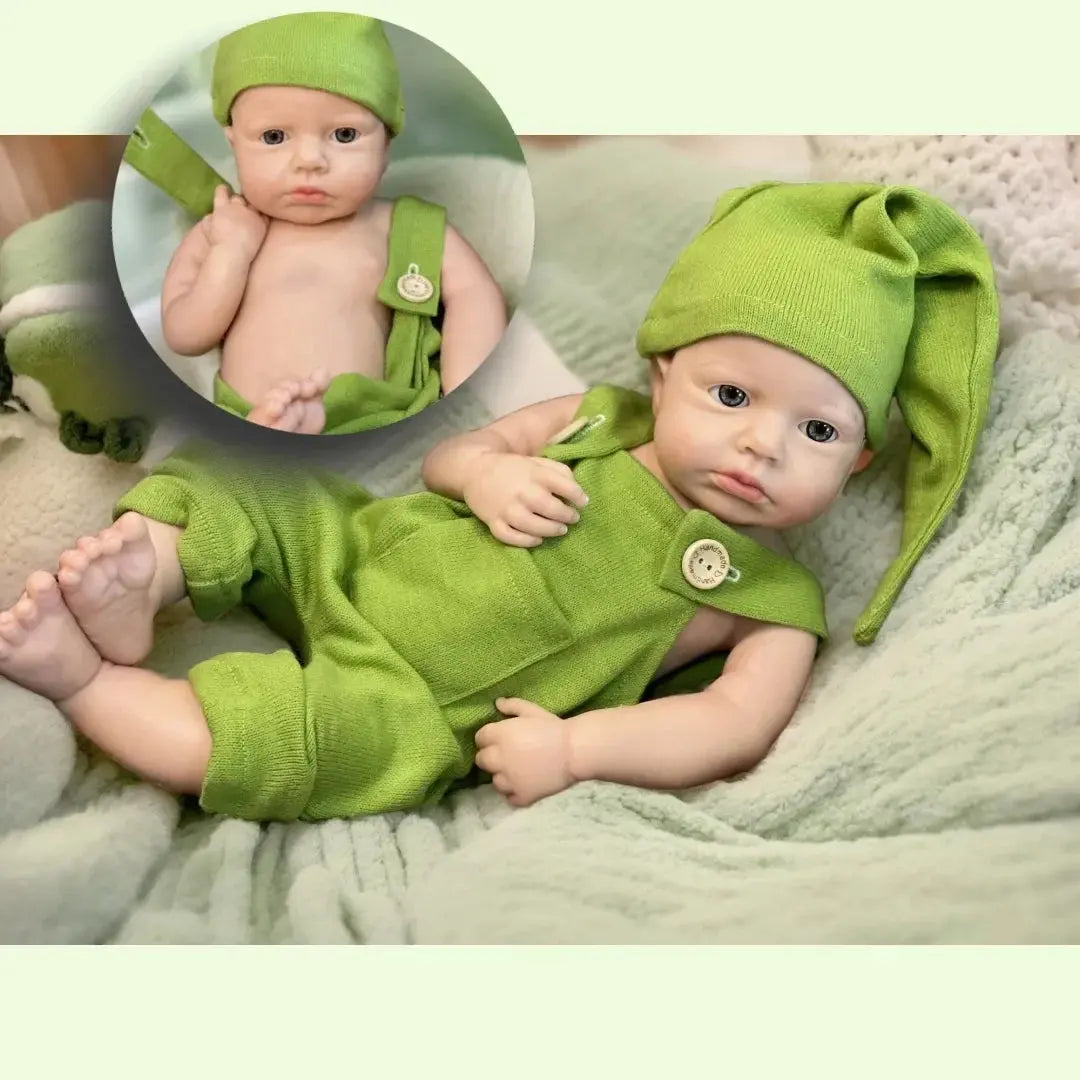 Image of Reborn Baby Dolls Washable 18Inch Loulou Bebe Reborn De Silicona Boy