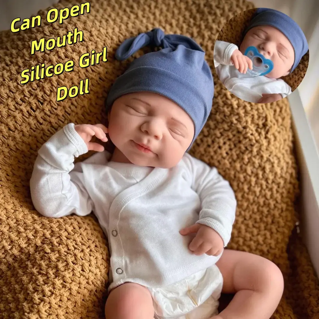 Image of Reborn Baby Dolls Washable 18Inch Pascale Full Body Soft Solid