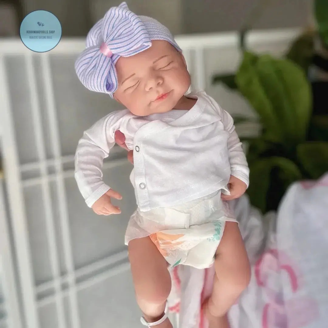 Image of Reborn Baby Dolls Washable 18Inch Pascale Full Body Soft Solid
