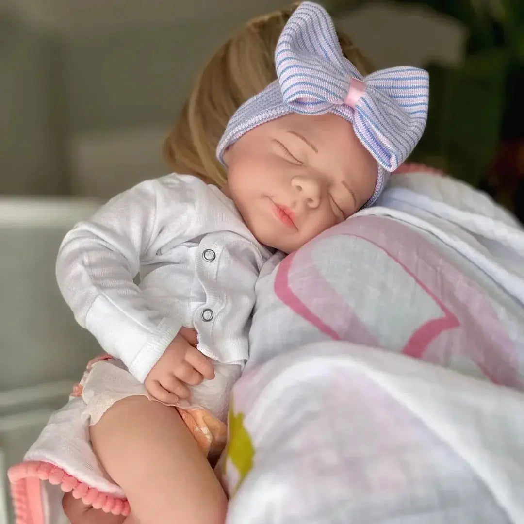 Image of Reborn Baby Dolls Washable 18Inch Pascale Full Body Soft Solid