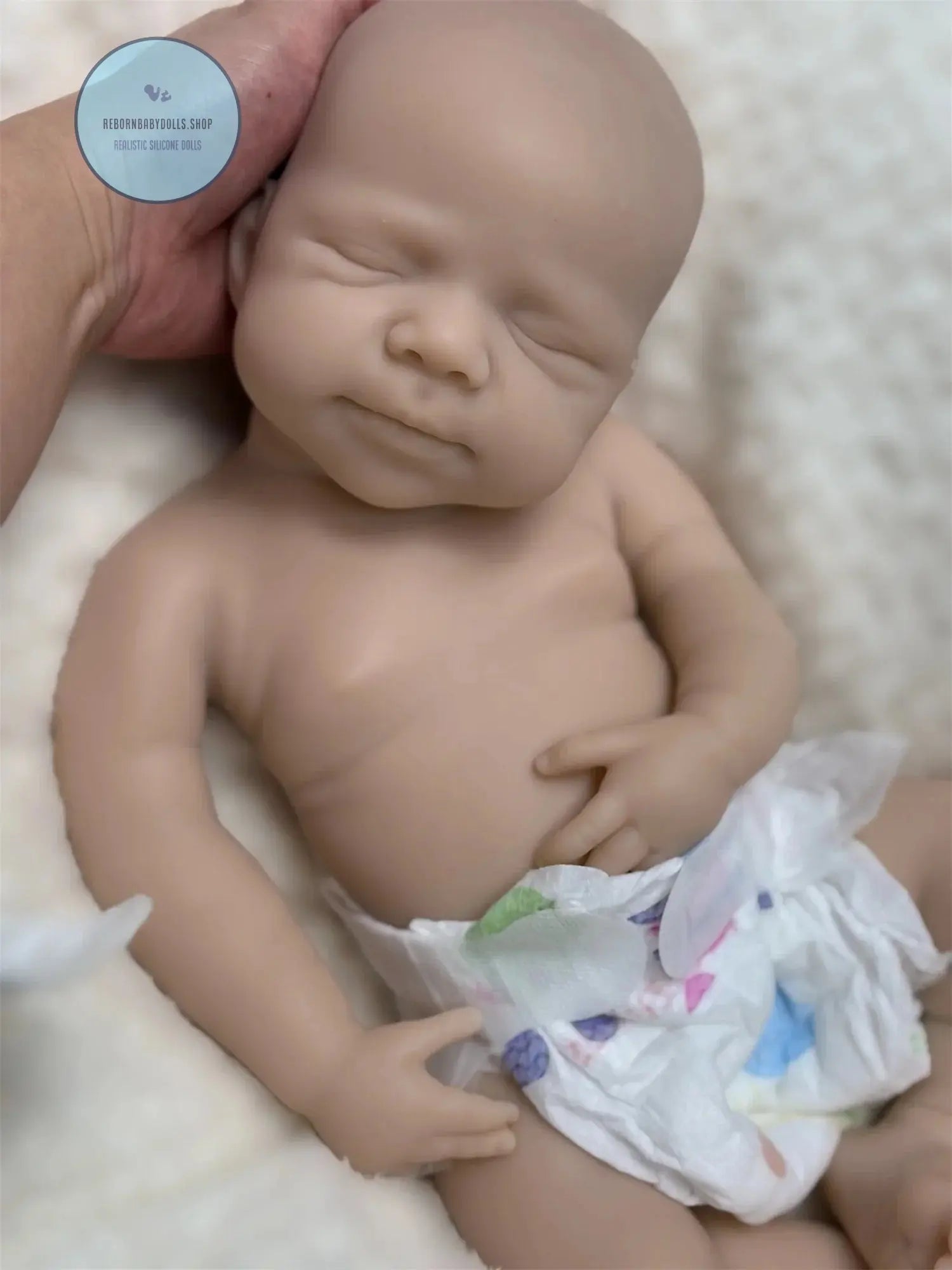 Image of Reborn Baby Dolls Washable 18Inch Pascale Full Body Soft Solid