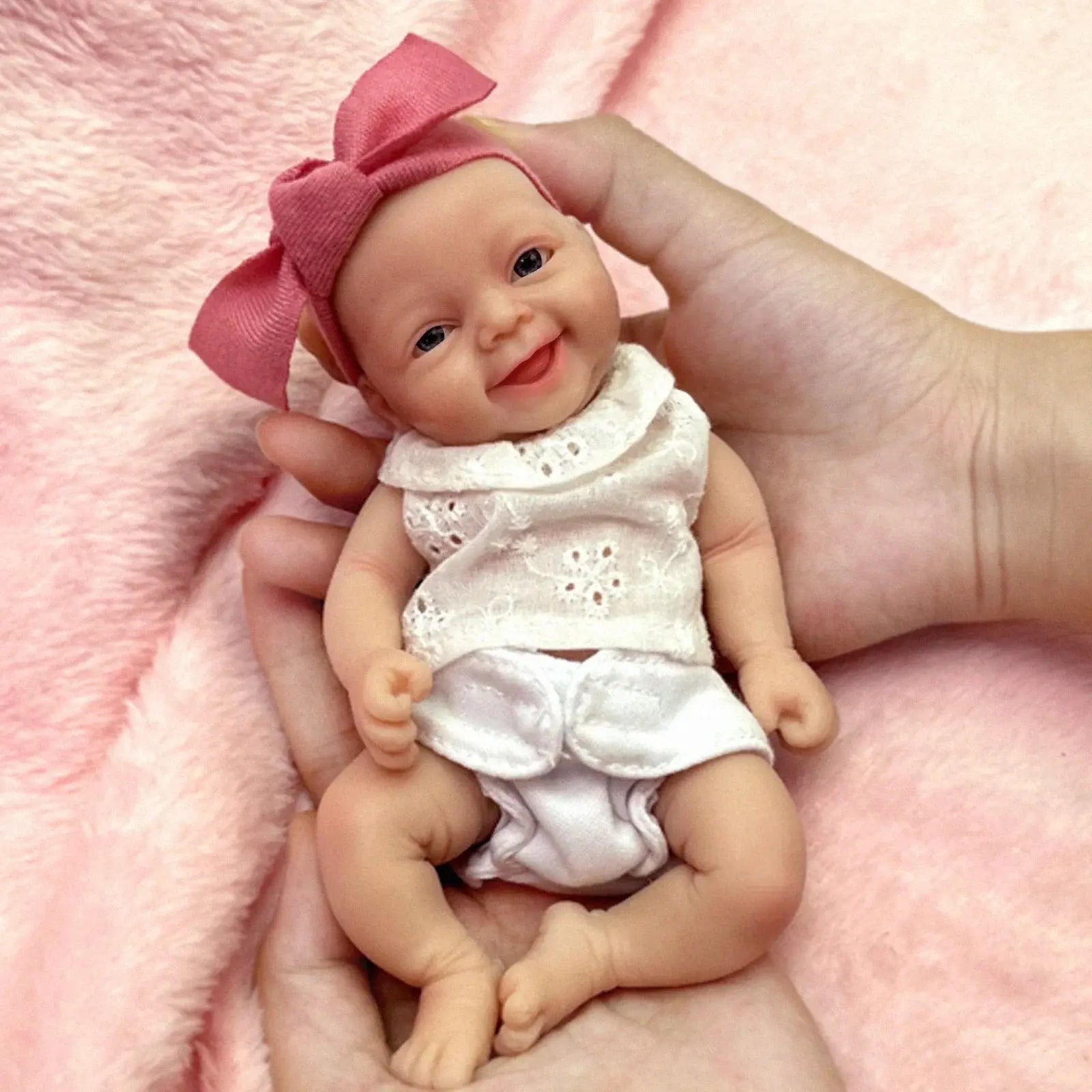Image of Reborn Baby Dolls 7 Inch Bebe Reborn Mini High Quality Original