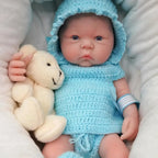 Image of Reborn Baby Dolls 12 Inch Cute Full Body Soft Silicone Baby Doll Girl