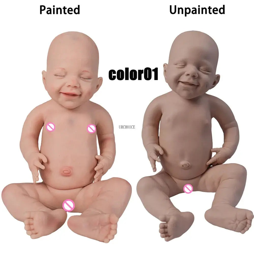 Image of Reborn Baby Dolls Heavy Whole Silicone Reborn Baby Doll Flexible Girl