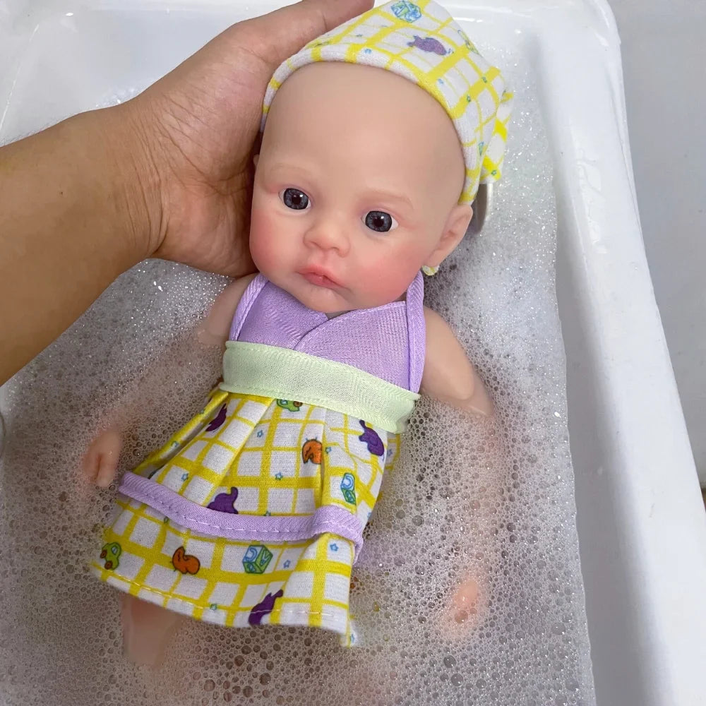 Image of Reborn Baby Dolls Mini 30Cm Full Silicone Reborn Baby Meadow Doll