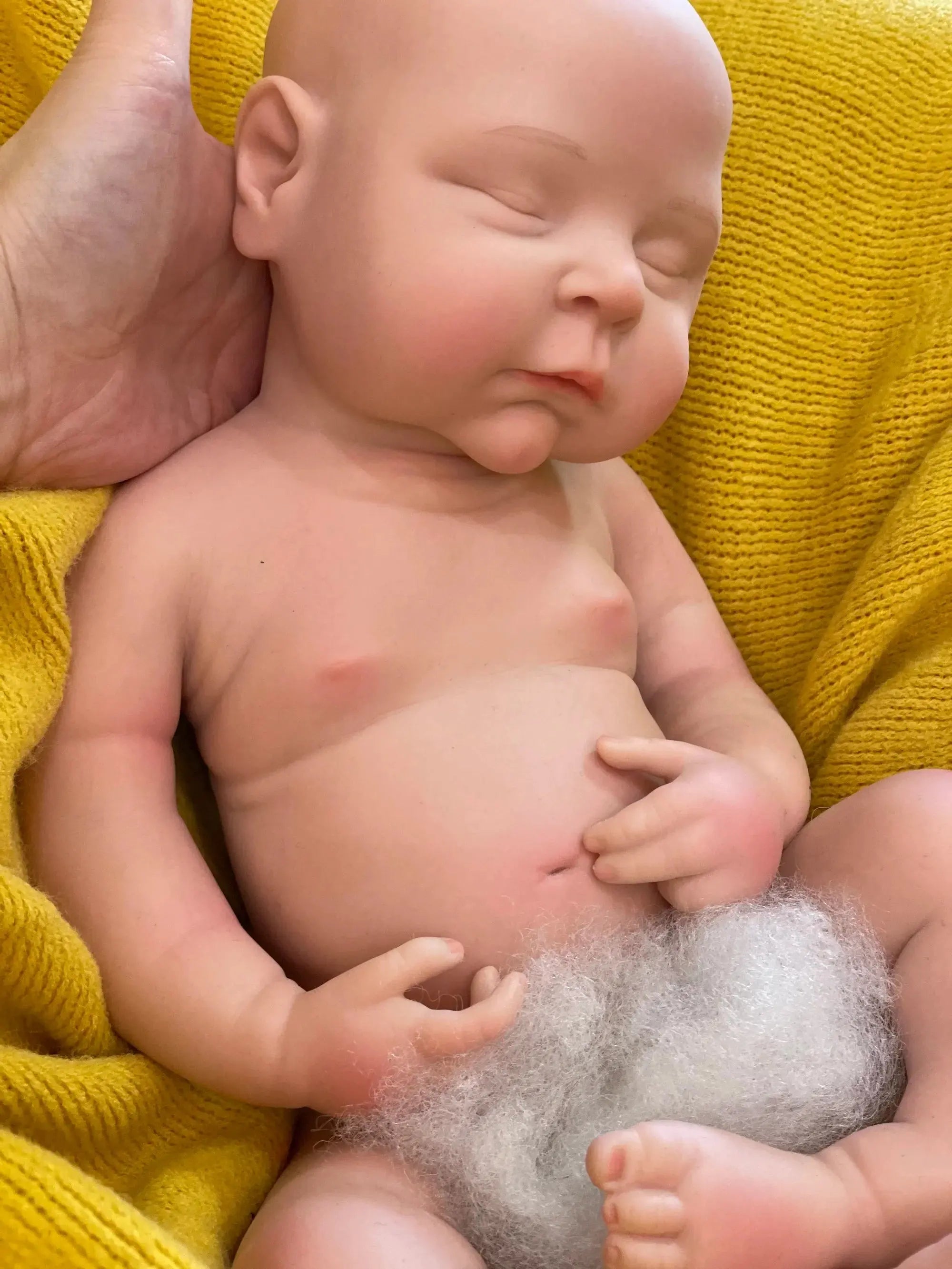 Image of Reborn Baby Dolls 33Cm&45Cm Silicone Girl Peaches Bebê Reborn