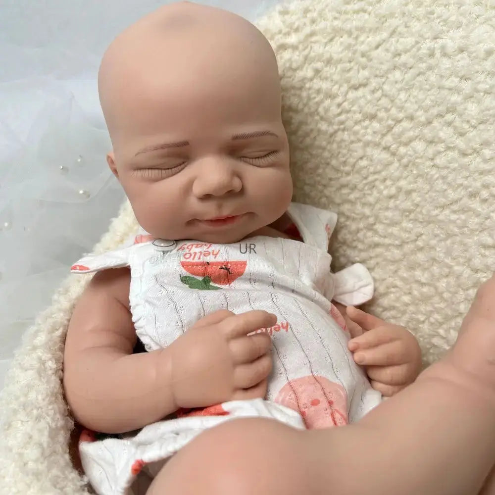Image of Reborn Baby Dolls Soft Lifelike Silicone Reborn Dolls 19Inch Baby