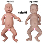 Image of Reborn Baby Dolls Reborn Corpo De Silicone 18'' Boy Full Body