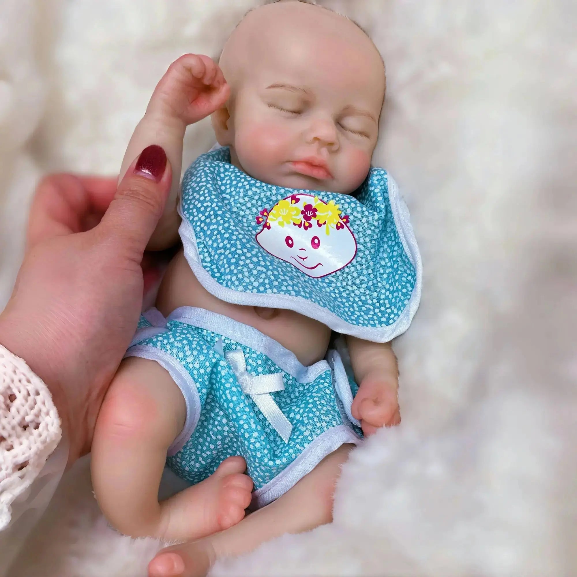 Image of Reborn Baby Dolls 13Inchopen Mouth Loulou Bebe Girl And Boy Reborn