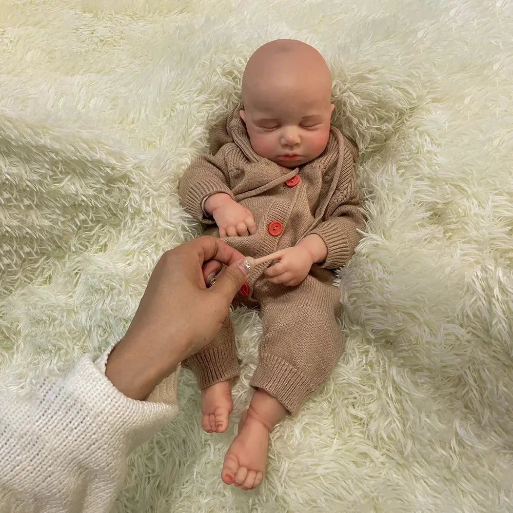 Image of Reborn Baby Dolls 20 Inch Soft Full Body Silicone Reborn Doll Painted
