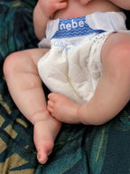 Image of Reborn Baby Dolls 45Cm Can Open Mouth &Washable Painted Loulou Solid