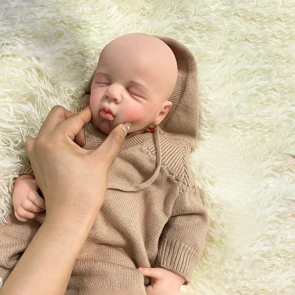 Image of Reborn Baby Dolls 20 Inch Soft Full Body Silicone Reborn Doll Painted