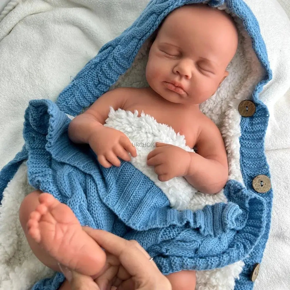 Image of Reborn Baby Dolls 20Inch Full Solid Soft Baby Loulou Waterproof