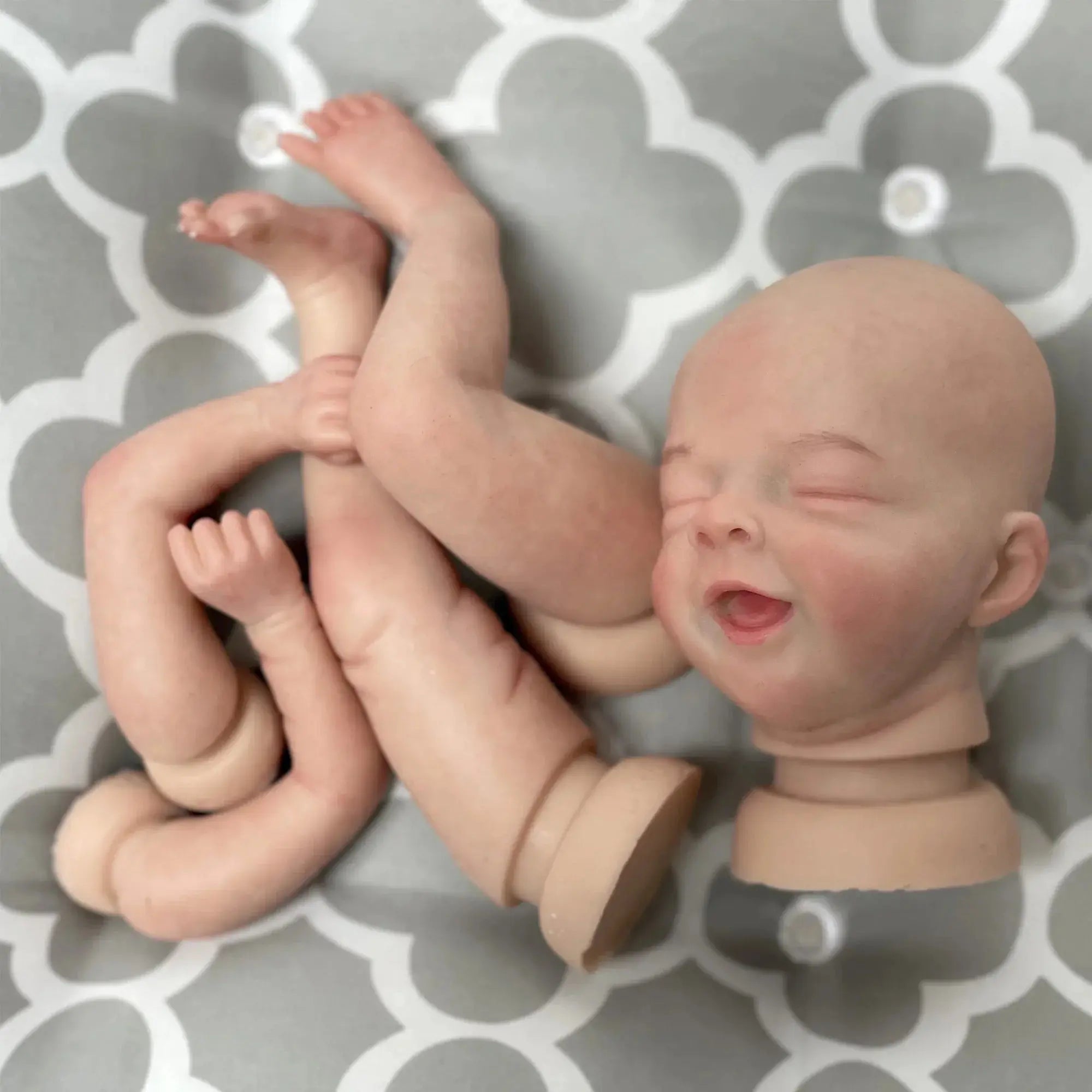 Image of Reborn Baby Dolls 12.5Inch Bebe Reborn Salia Solid Silicone Reborn