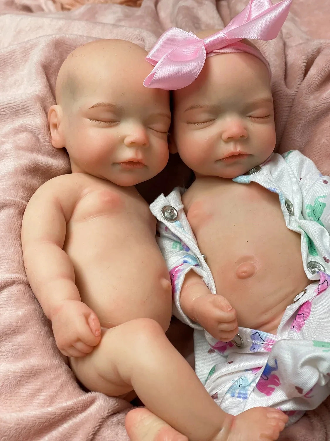 Image of Reborn Baby Dolls 11 Styles/ 26Cm Waterproof Close/Open Solid