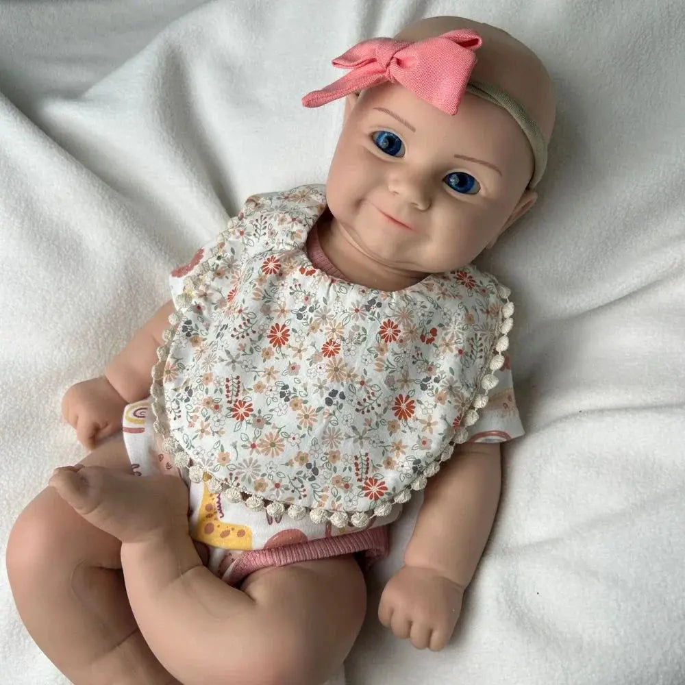 Image of Reborn Baby Dolls Weighted 20Inch Silicone Reborn Baby Girl Maddie