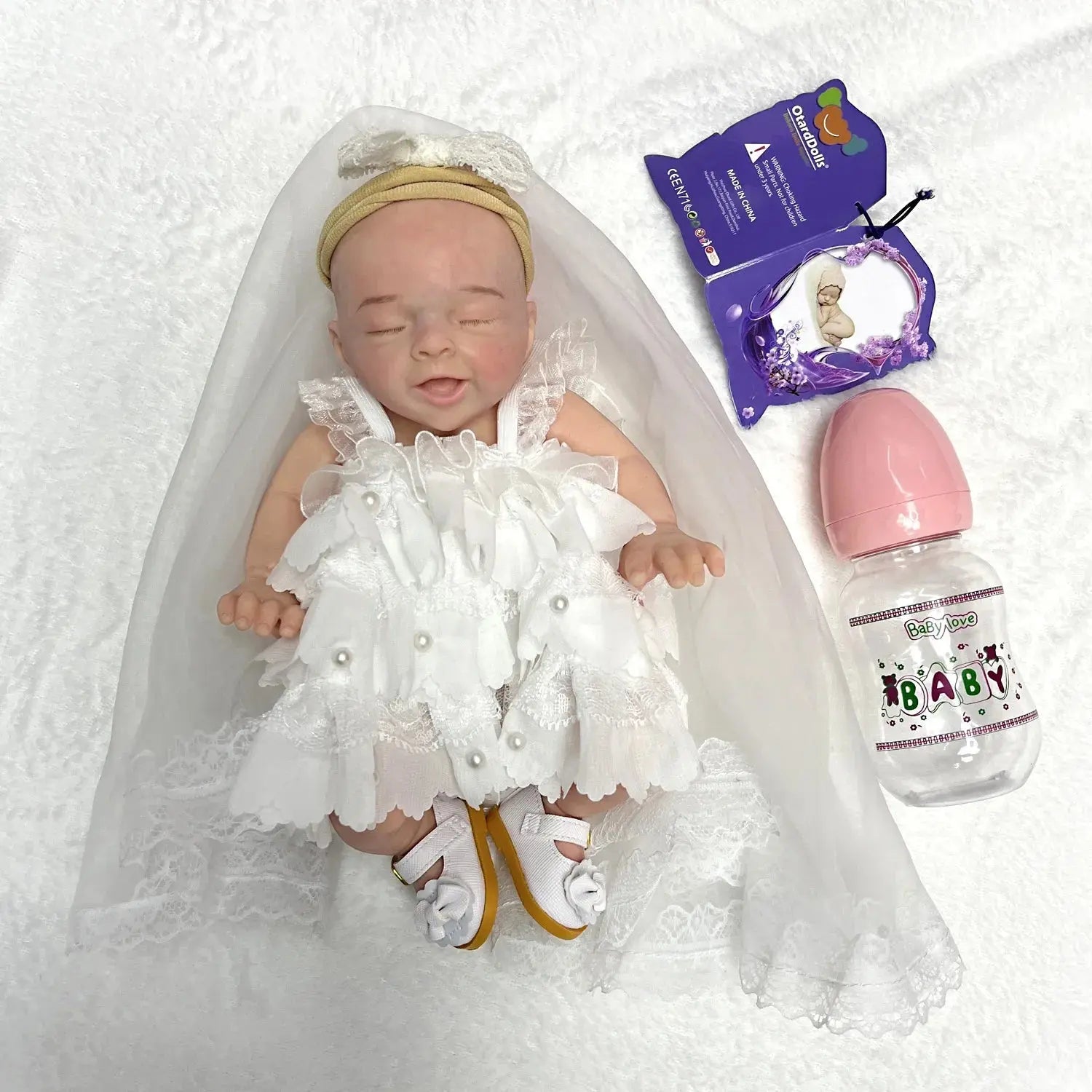 Image of Reborn Baby Dolls 25Cm Soft Solid Silicone Salia Bebe Reborn Girl