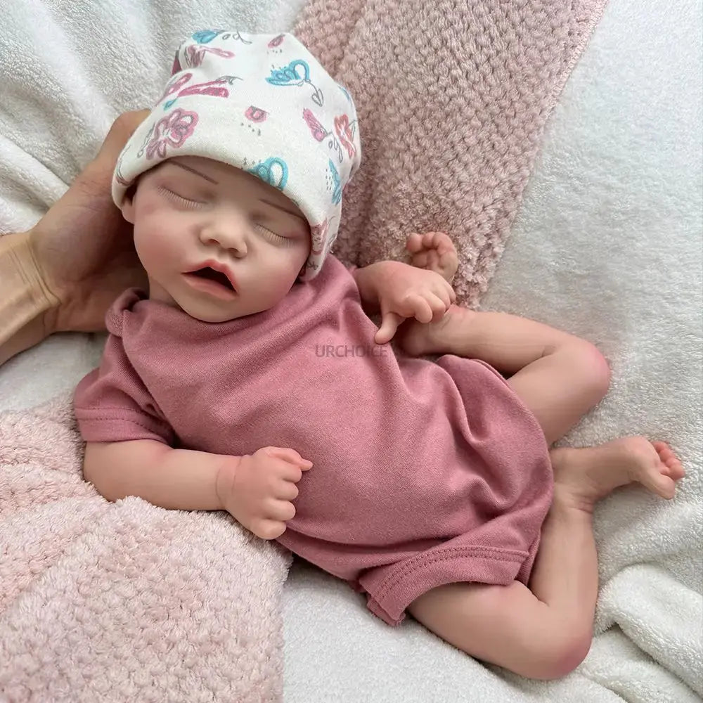 Image of Reborn Baby Dolls 18Inch Lifelike Skin Detail Features Floppy