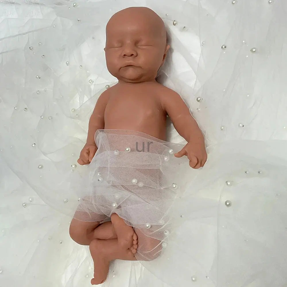 Image of Reborn Baby Dolls 17Inch Realistic Details & Handmade Soft Baby Boy