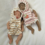 Image of Reborn Baby Dolls Anjo Doll 15Cm Mini Full Body Soft Adorable