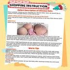 Image of Reborn Baby Dolls 11Cm Painted Mini Silicone Palm Girl With 2 Set Of