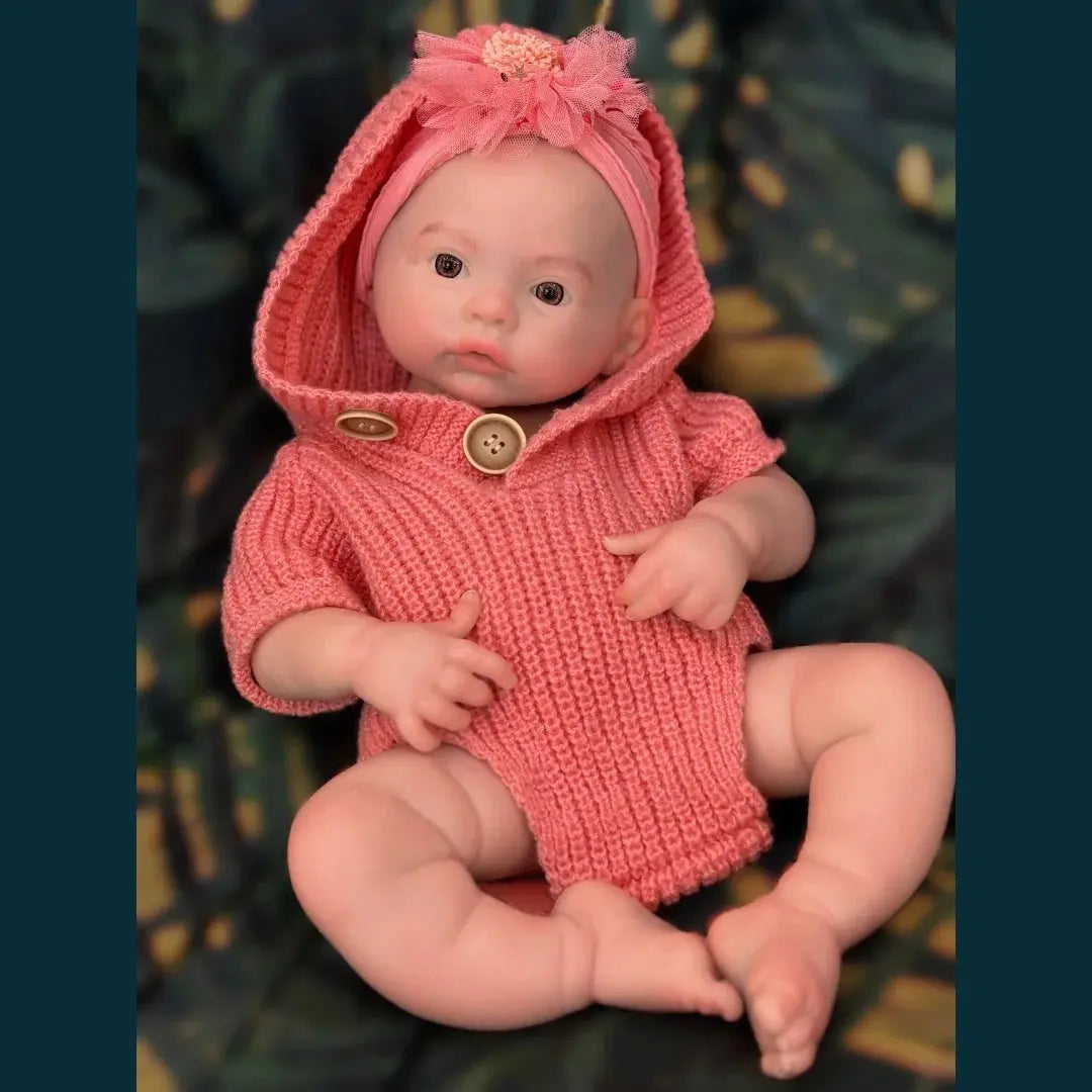 Image of Reborn Baby Dolls 45Cm Meadow Can Open Mouth  Solid Bebe Reborn De