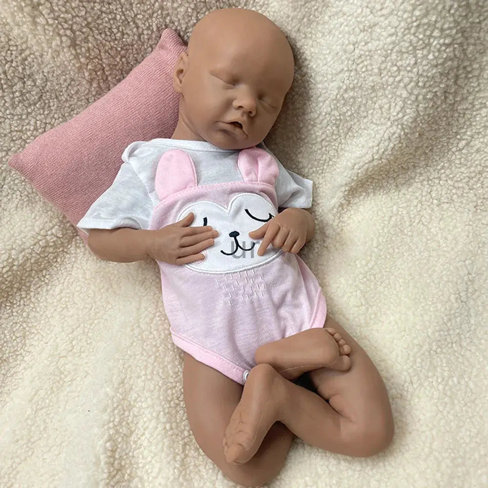 Image of Reborn Baby Dolls Handmade 17Inch Realistic Details & Poseable Limbs