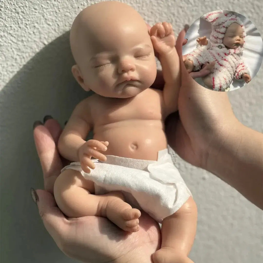 Image of Reborn Baby Dolls 2Styles/26Cm Waterproof Whole Body Silicone Bebe