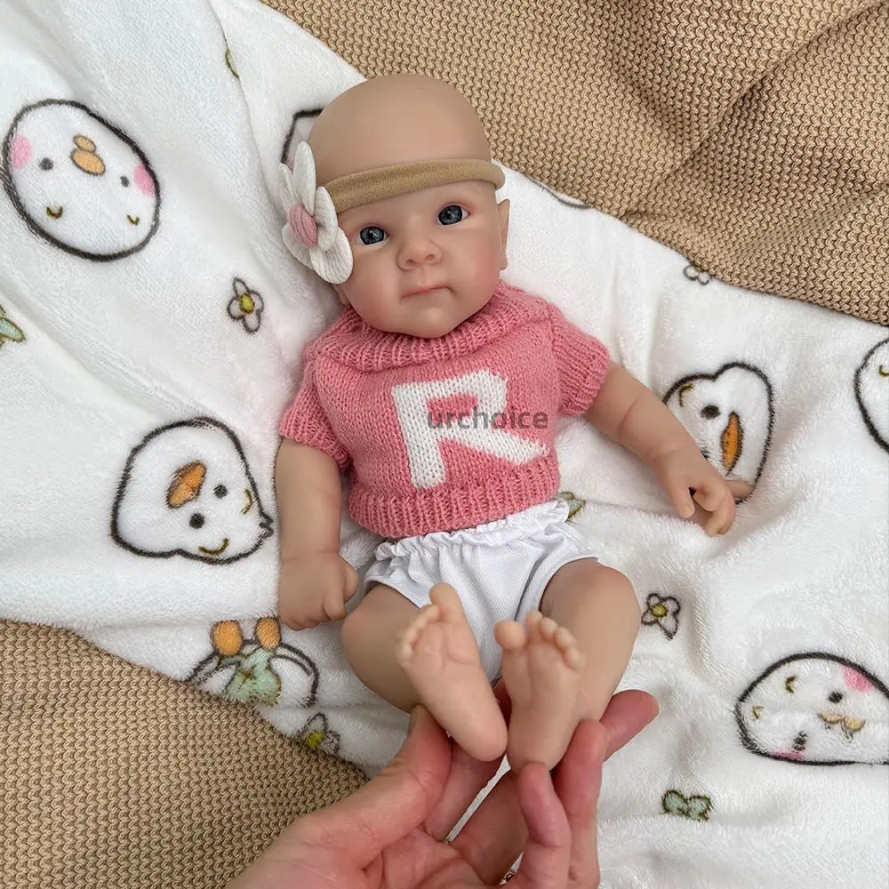 Image of Reborn Baby Dolls 12Inch Micro Baby Girl Bettie Full Body Silicone