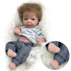 Image of Reborn Baby Dolls 6Inch Mini Palm Full Solid Silicone Bebe Reborn