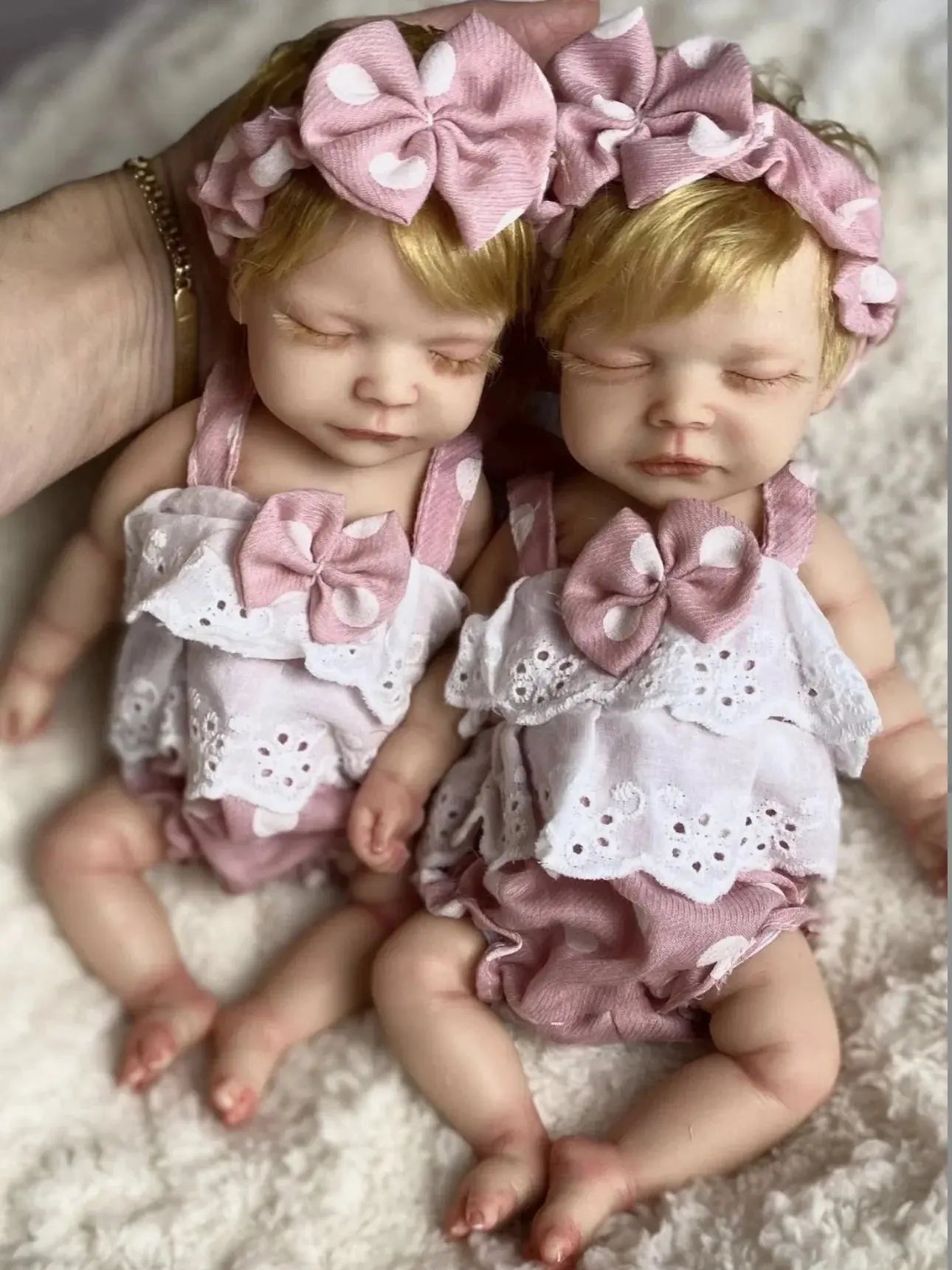 Image of Reborn Baby Dolls 1 Pc 10Inch Cuddly Full Solid Soft Silicone Reborn