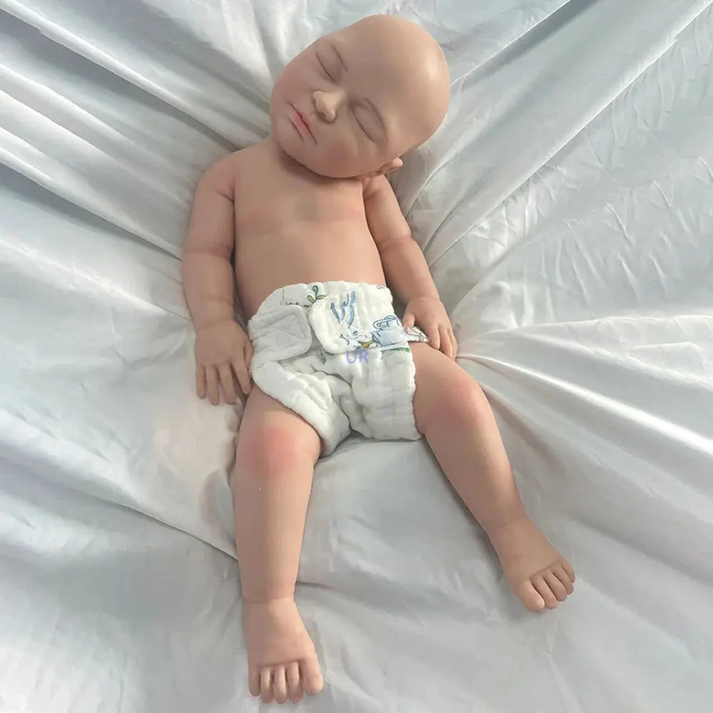 Image of Reborn Baby Dolls 55Cm 22" Weighted Super Soft Platinum Silicone