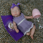 Image of Reborn Baby Dolls Full Soft Solid Silicone Reborn Baby Dolls 27Cm