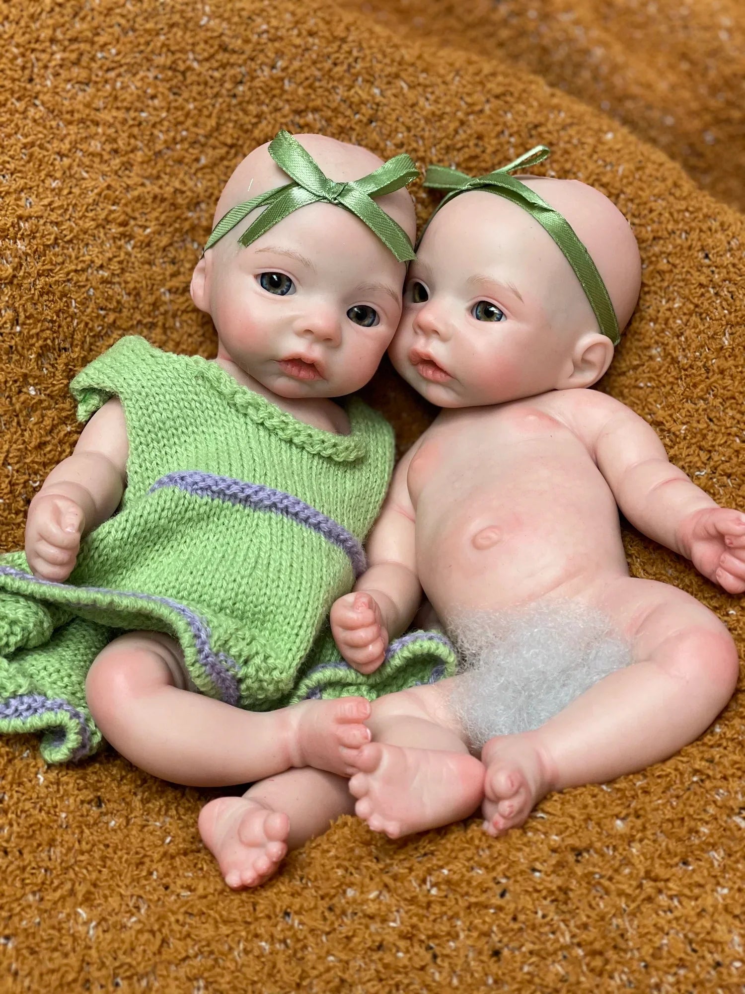 Image of Reborn Baby Dolls 11 Styles/ 26Cm Waterproof Close/Open Solid