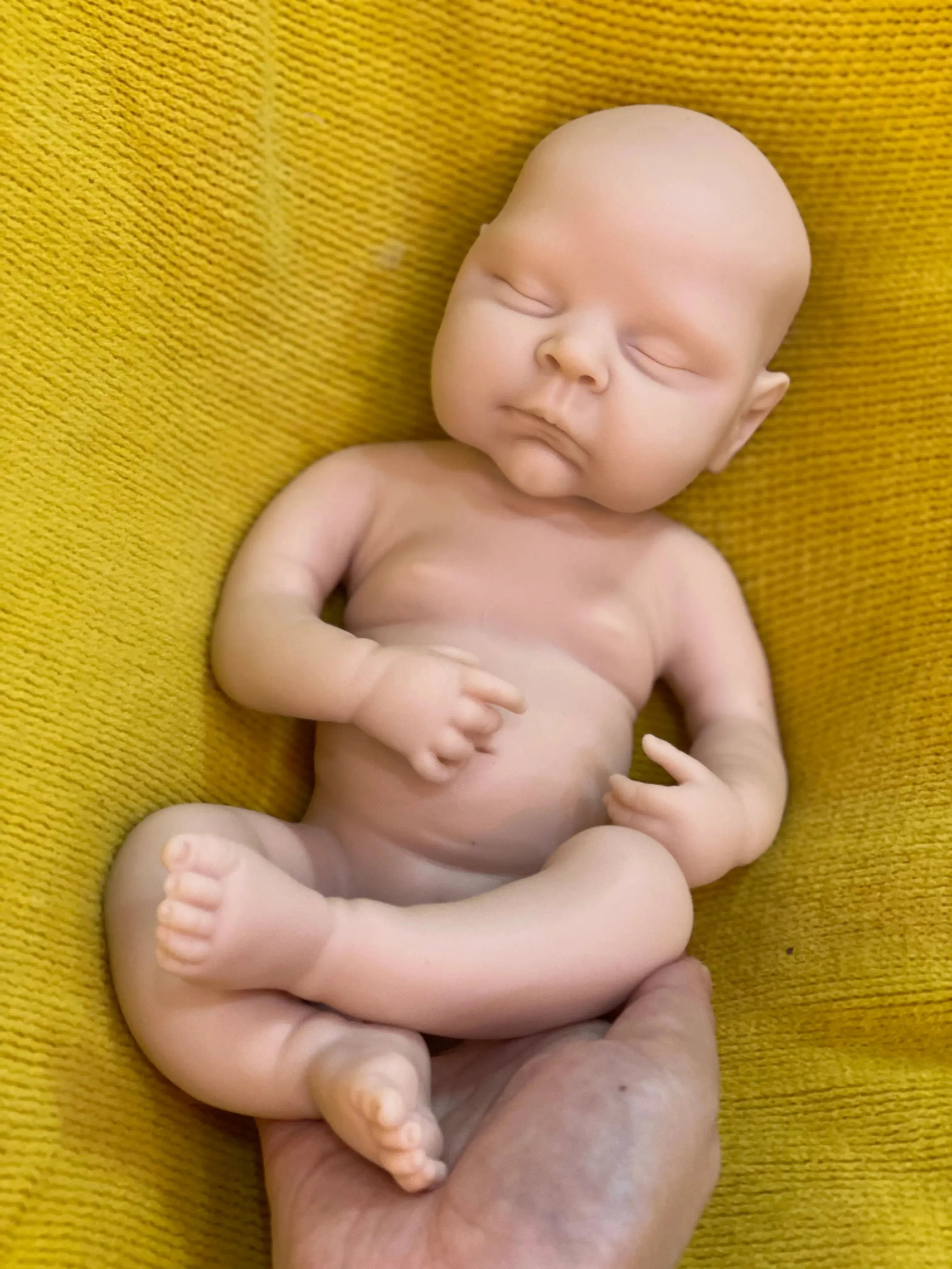 Image of Reborn Baby Dolls 33Cm&45Cm Silicone Girl Peaches Bebê Reborn