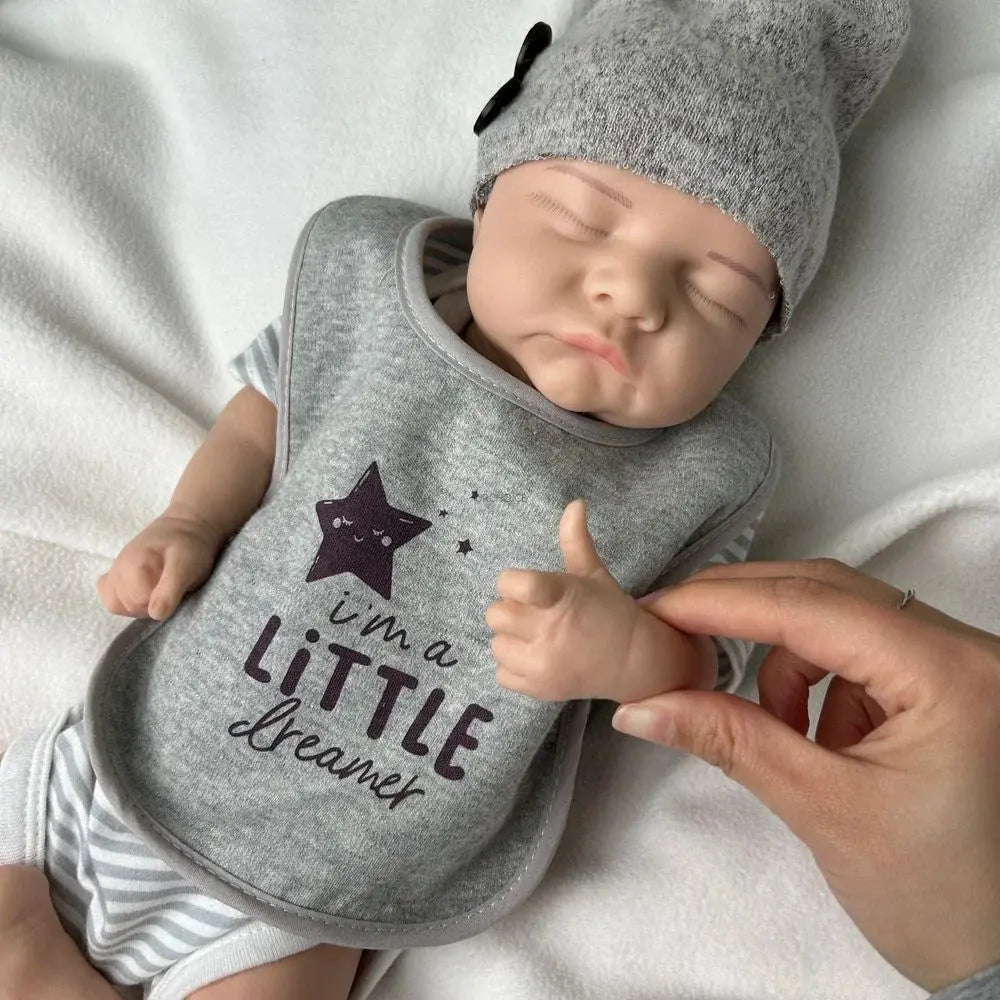 Image of Reborn Baby Dolls 44Cm Realistic Silicone Reborn Baby Boy Levi