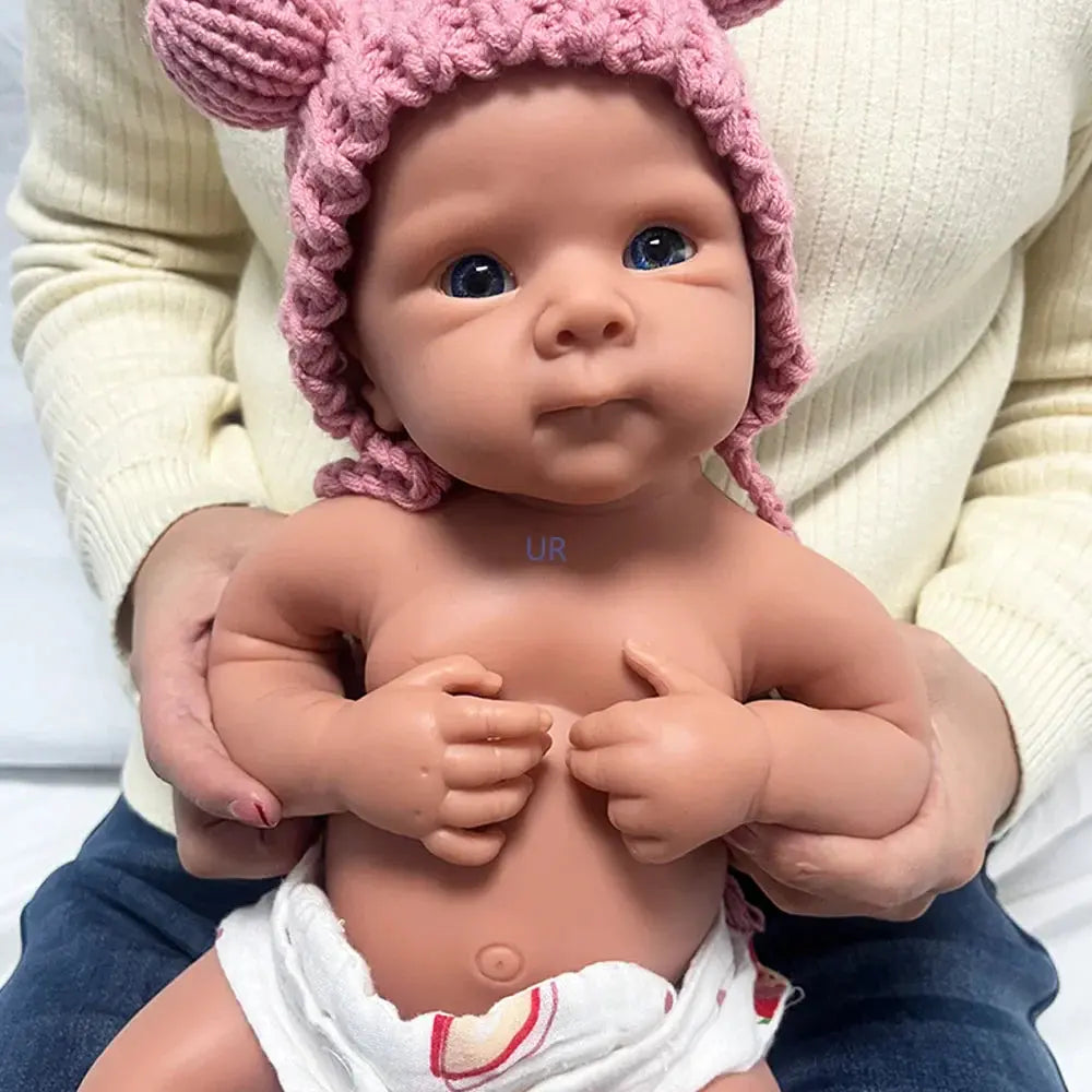 Image of Reborn Baby Dolls Cute 19-Inch Full-Body Silicone Reborn Baby Doll –
