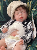 Image of Reborn Baby Dolls 22 Inch Big Silicone Reborn Girl Doll Handmade 3D