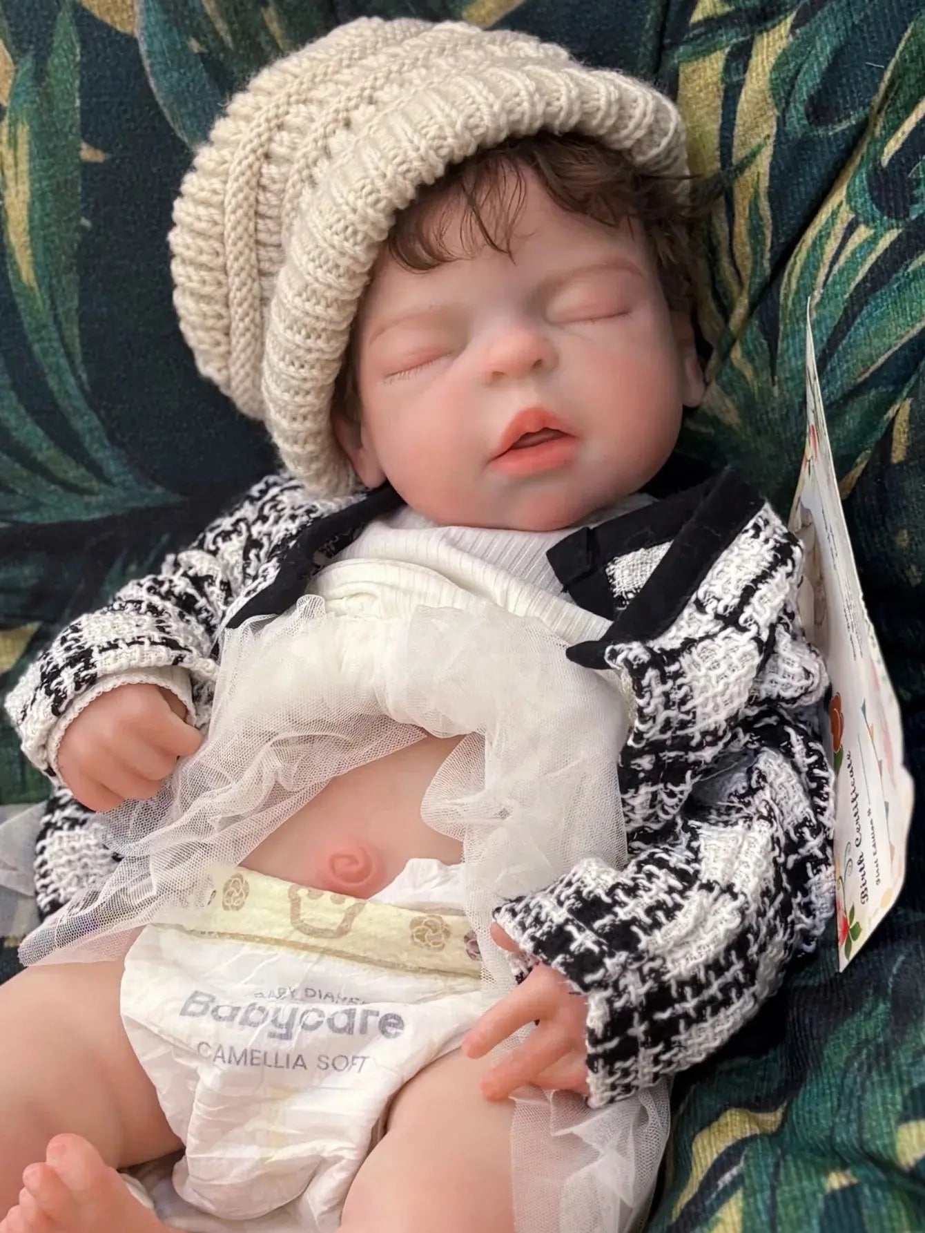 Image of Reborn Baby Dolls 22 Inch Big Silicone Reborn Girl Doll Handmade 3D