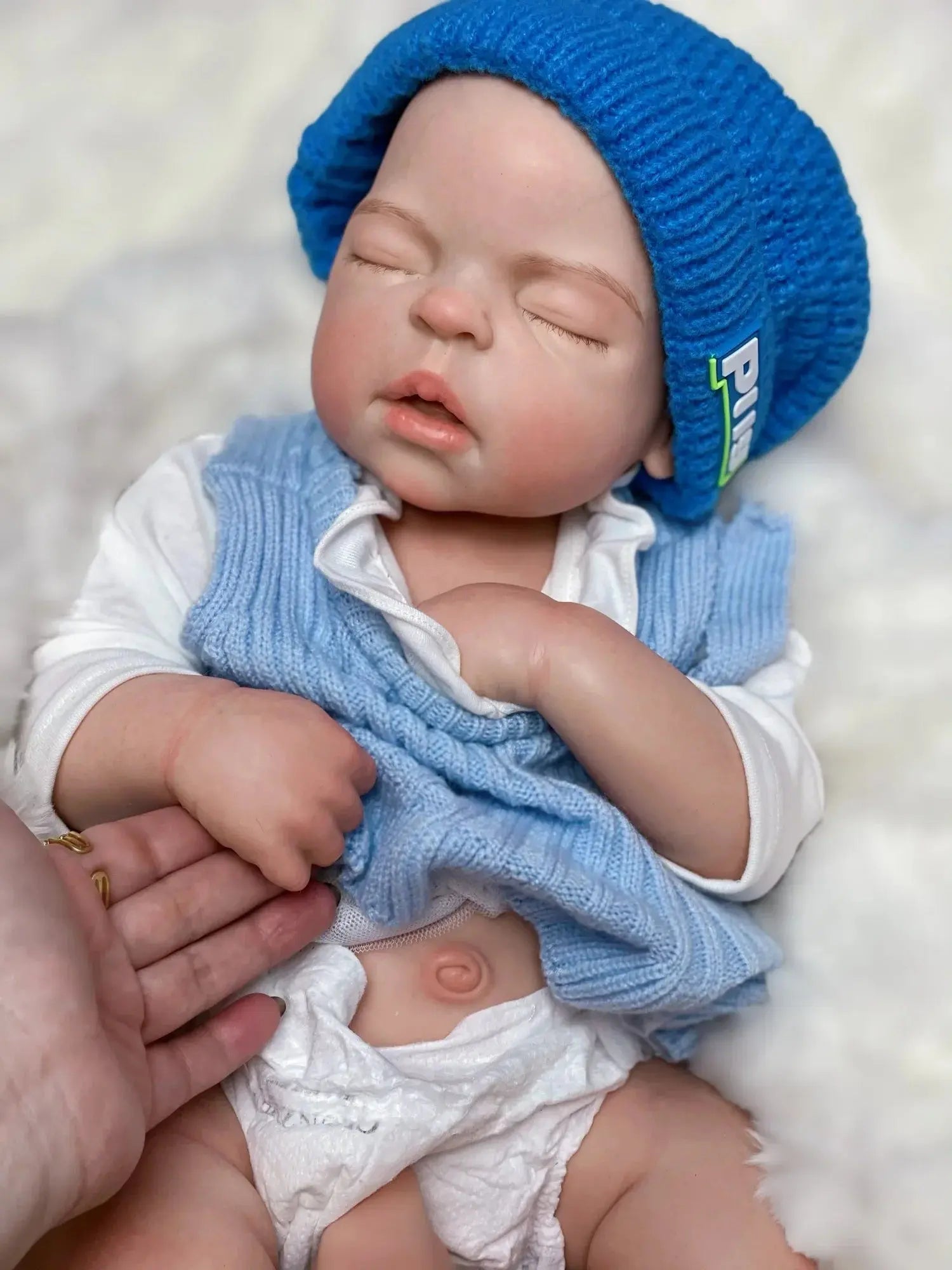 Image of Reborn Baby Dolls 55Cm Washable Solid Silicone Bebe Reborn Girl With